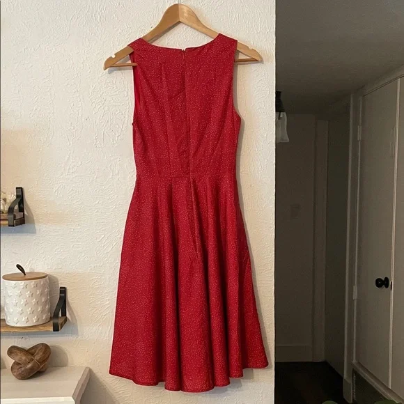 Hutch Reese Red Midi Dress Size XS, Small - Picture 9 of 11